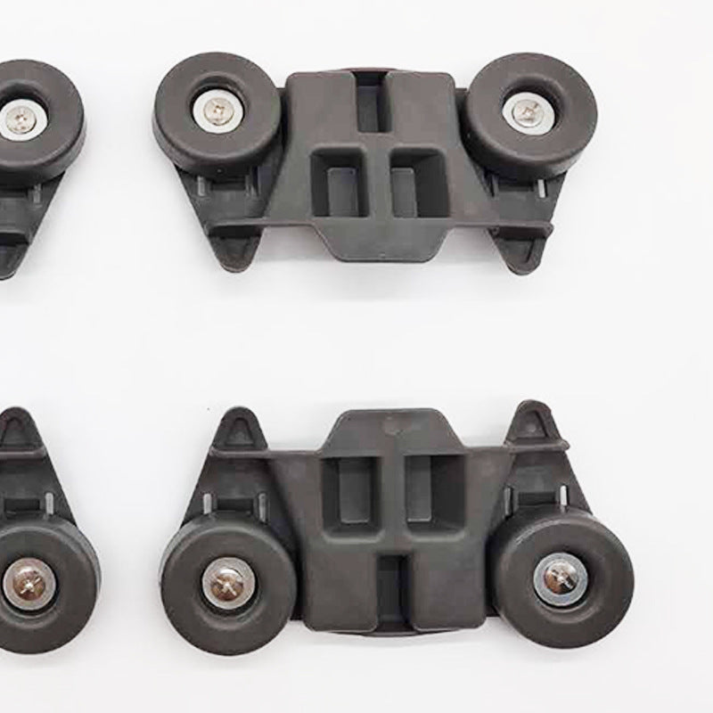 W10195416V X 4 Dishwasher Lower Dishrack Wheel / Roller Assembly Fit for Whirlpool Maytag Amana KitchenAid JennAir
