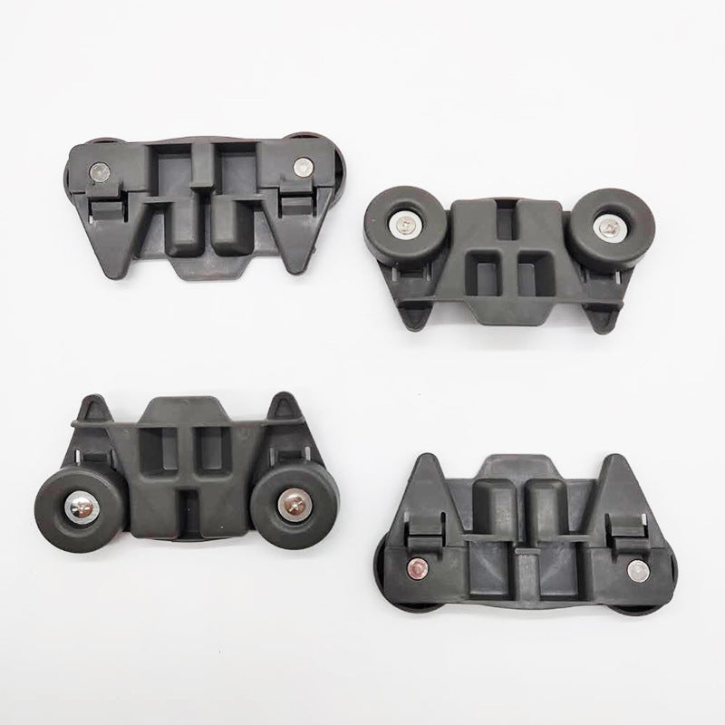 W10195416V X 4 Dishwasher Lower Dishrack Wheel / Roller Assembly Fit for Whirlpool Maytag Amana KitchenAid JennAir