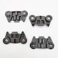 W10195416V X 4 Dishwasher Lower Dishrack Wheel / Roller Assembly Fit for Whirlpool Maytag Amana KitchenAid JennAir
